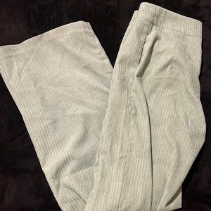 Shein Wide Leg Green Pants